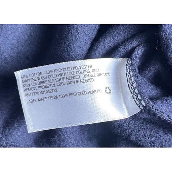 NWOT Women’s A New Day Half Zip Sweatshirt Navy Blue Size Medium - Picture 5 of 6